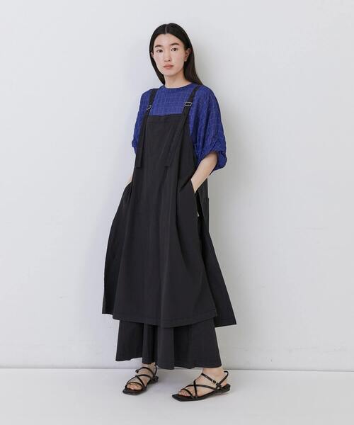 conges payes ADIEU TRISTESSE(コンジェ ペイエ アデュートリステス)の「バルーンスリーブブラウス(シャツ/ブラウス・レディース・ホワイト系その他/ブルー系その他/グレー系その他・38)」の7枚目の写真