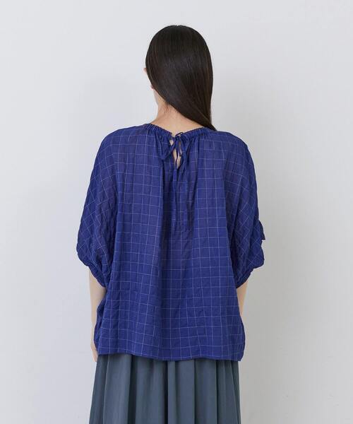 conges payes ADIEU TRISTESSE(コンジェ ペイエ アデュートリステス)の「バルーンスリーブブラウス(シャツ/ブラウス・レディース・ホワイト系その他/ブルー系その他/グレー系その他・38)」の11枚目の写真