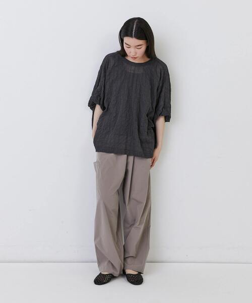 conges payes ADIEU TRISTESSE(コンジェ ペイエ アデュートリステス)の「バルーンスリーブブラウス(シャツ/ブラウス・レディース・ホワイト系その他/ブルー系その他/グレー系その他・38)」の12枚目の写真