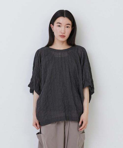 conges payes ADIEU TRISTESSE(コンジェ ペイエ アデュートリステス)の「バルーンスリーブブラウス(シャツ/ブラウス・レディース・ホワイト系その他/ブルー系その他/グレー系その他・38)」の15枚目の写真