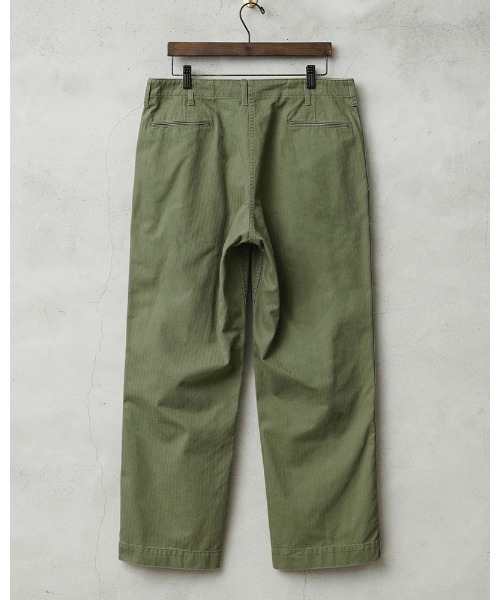 WAIPER.inc(ワイパーインク)の「米軍 1940's U.S.ARMY M-41 HBT コンバットトラウザー WAIPER.inc【WP1055】(その他パンツ・メンズ・ブラック/オリーブ・34/36/30/32/38)」の5枚目の写真