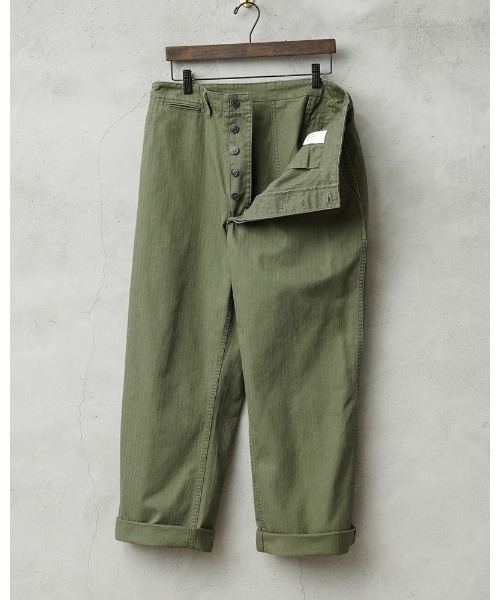 WAIPER.inc(ワイパーインク)の「米軍 1940's U.S.ARMY M-41 HBT コンバットトラウザー WAIPER.inc【WP1055】(その他パンツ・メンズ・ブラック/オリーブ・34/36/30/32/38)」の6枚目の写真