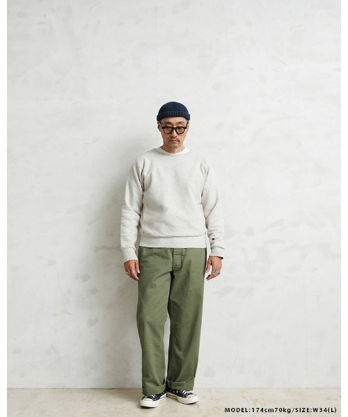 WAIPER.inc(ワイパーインク)の「米軍 1940's U.S.ARMY M-41 HBT コンバットトラウザー WAIPER.inc【WP1055】(その他パンツ・メンズ・ブラック/オリーブ・34/36/30/32/38)」の13枚目の写真
