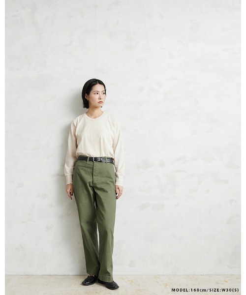 WAIPER.inc(ワイパーインク)の「米軍 1940's U.S.ARMY M-41 HBT コンバットトラウザー WAIPER.inc【WP1055】(その他パンツ・メンズ・ブラック/オリーブ・34/36/30/32/38)」の20枚目の写真