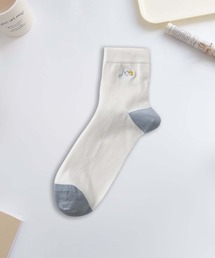 mosox（モソックス）の「【MOSOX】ワンポイント刺繍ソックス（ソックス/靴下）」