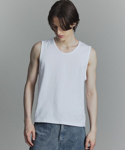 PUBLIC TOKYO◆トップス/FREE/コットン/GRN/無地/164322008 コットンレースミックスTOP(FREE WHITE): : ウィメンズ｜PUBLIC