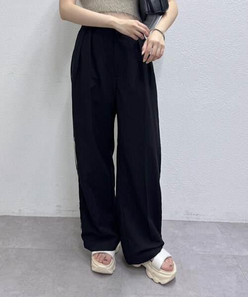 mline（エムライン）の「[mline]２WAYラインパンツ（その他パンツ・レディース・ネイビー/チャコールグレー/ブラック・1/2）」の17枚目の写真