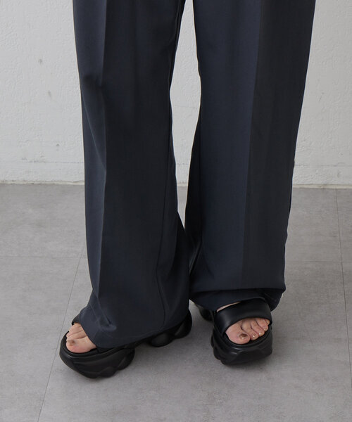 mline（エムライン）の「[mline]２WAYラインパンツ（その他パンツ・レディース・ネイビー/チャコールグレー/ブラック・1/2）」の8枚目の写真