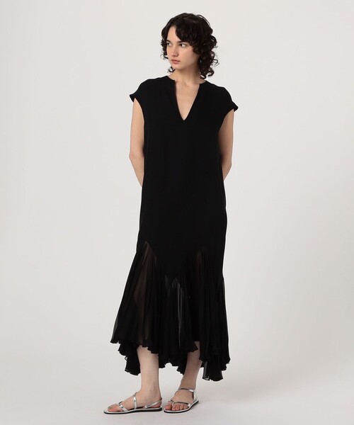Khaite(ケイト)の「KHAITE HOBBS DRESS(ワンピース・レディース・ブラック・2)」の9枚目の写真