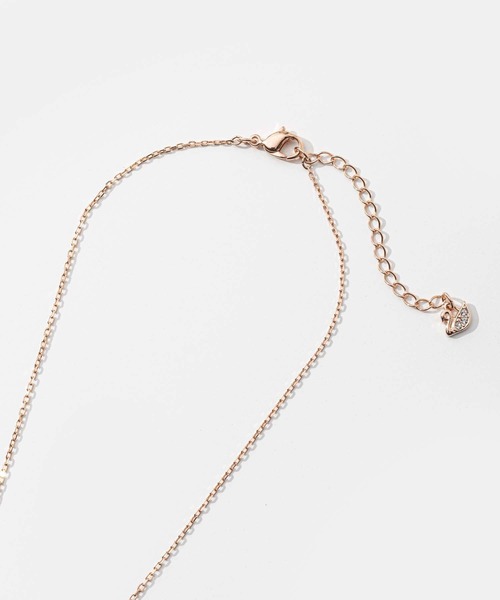SWAROVSKI Una ネックレス Una セット, ミックスカット, クローバー, ピンク, ローズゴールド