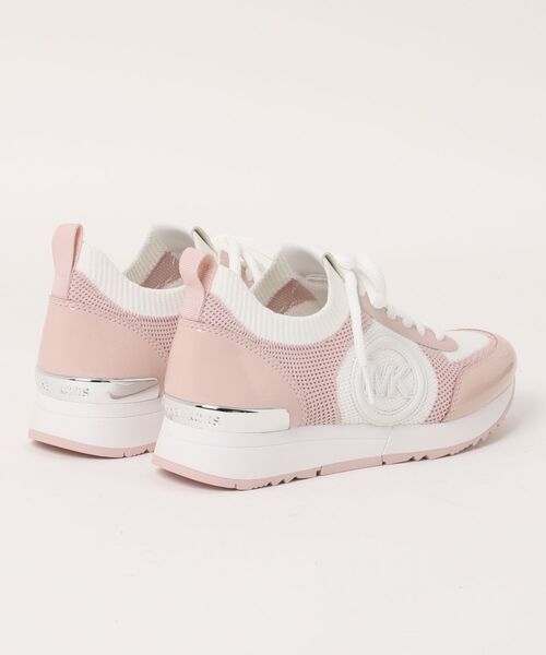 MICHAEL KORS(マイケルコース)の「JENKINS ニット スニーカー(スニーカー・レディース・ピンク系・6/6.5/7/7.5/8/5/5.5/8.5/9)」の2枚目の写真
