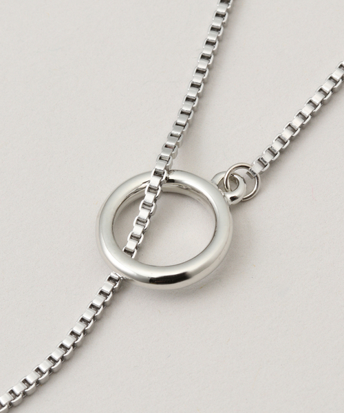 JOURNAL STANDARD relume（ジャーナルスタンダード　レリューム）の「RELUME ラリエットSILVER（ネックレス・レディース・シルバー・FREE）」の3枚目の写真
