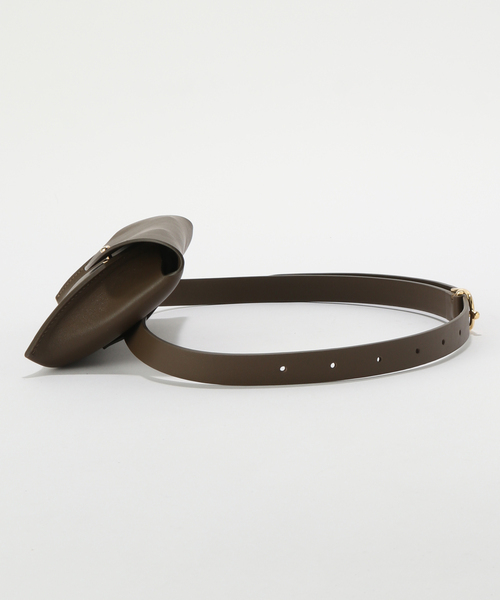 【未使用】MANUELA マヌエラ BELTバッグ　ブラック セール】MANUELA/マヌエラ ベルトバッグ MN23F-BAG5（ボディ
