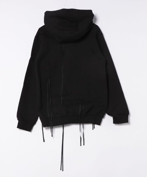 NACHE(ナチェ)の「SHIRRING HOODIE SWEAT SHIRT(パーカー・レディース・ブラック・SMALL/MEDIUM)」の6枚目の写真