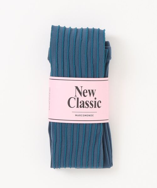 MARCOMONDE（マルコモンド）の「【MARCOMONDE】tuck tights 200K/N-T（タイツ/ストッキング・レディース・グレー/ブラック/ブルーグリーン/バーガンディー・FREE）」の3枚目の写真