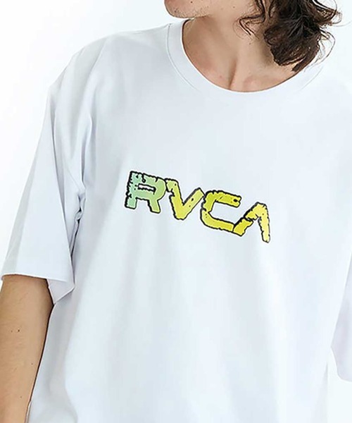 RVCA(ルーカ)の「RVCA STONE WASH SS(Tシャツ/カットソー・メンズ・ブラック/ホワイト・M/L)」の1枚目の写真