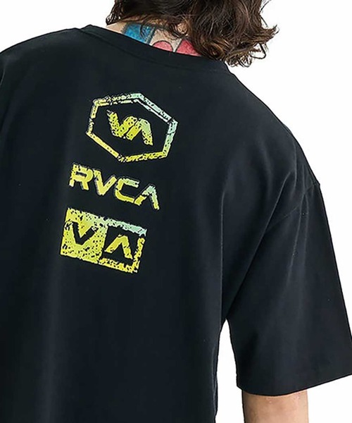 RVCA(ルーカ)の「RVCA STONE WASH SS(Tシャツ/カットソー・メンズ・ブラック/ホワイト・M/L)」の2枚目の写真