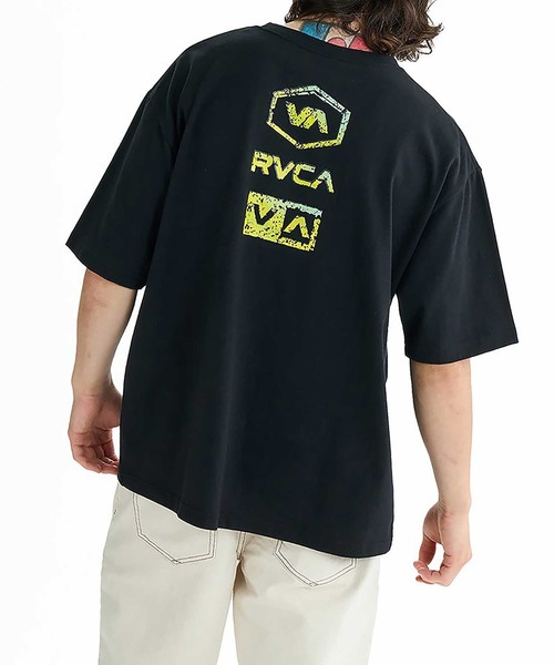 RVCA(ルーカ)の「RVCA STONE WASH SS(Tシャツ/カットソー・メンズ・ブラック/ホワイト・M/L)」の8枚目の写真