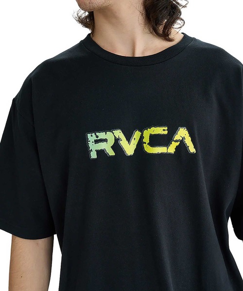 RVCA(ルーカ)の「RVCA STONE WASH SS(Tシャツ/カットソー・メンズ・ブラック/ホワイト・M/L)」の9枚目の写真