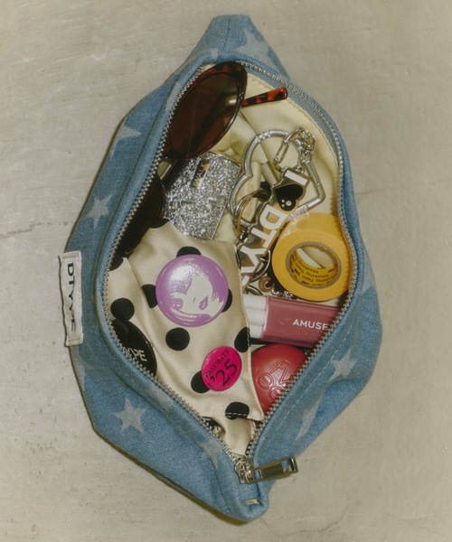 DTYYPE（ドタイプ）の「DTYYPEオリジナルポーチ（ポーチ・レディース・ブルー/ブラック/ブラウン・FREE）」の12枚目の写真