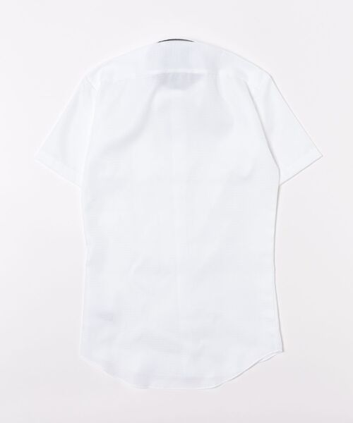 TOKYO SHIRTS(トウキョウシャツ)の「【超形態安定】 形態安定ノンアイロン ボタンダウン 半袖ビジネスワイシャツ(ビジネスシャツ・メンズ・ホワイト・首回り39cm/首回り41cm/首回り42cm/首回り43cm/首回り37cm)」の7枚目の写真