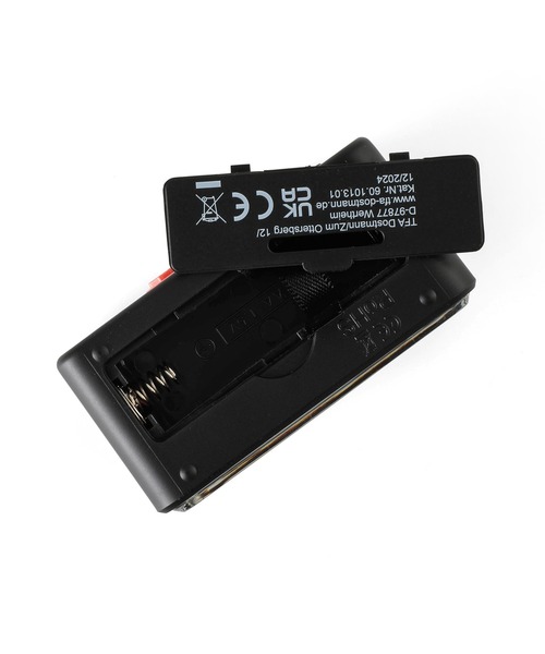 HIGHTIDE（ハイタイド）の「TFA ドストマン アナログアラームクロック ミニ 置き時計 蓄光 PUSH 60.1013（置時計・レディース・シルバー/ブラック・FREE）」の17枚目の写真