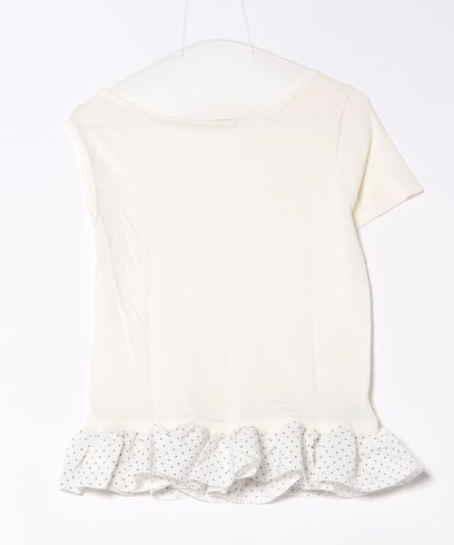 Jasmine Grandiflorum(ジャスミングランディフローラム)の「【Jasmine】ワンショルダードット柄フリルトップス (SS)(Tシャツ/カットソー・レディース・アイボリー/ブルー/グレー/ピンク・FREE)」の20枚目の写真