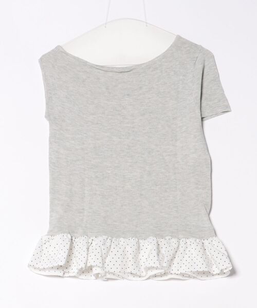 Jasmine Grandiflorum(ジャスミングランディフローラム)の「【Jasmine】ワンショルダードット柄フリルトップス (SS)(Tシャツ/カットソー・レディース・アイボリー/ブルー/グレー/ピンク・FREE)」の21枚目の写真
