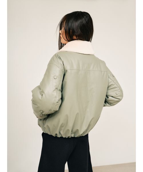 null.（ヌル）の「ボタンデザインMA1ジャケット（ブルゾン）」 - WEAR