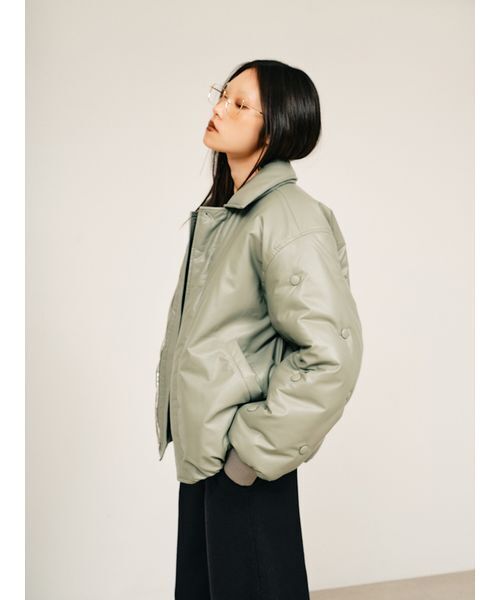 セール】ボタンデザインMA1ジャケット（ブルゾン）｜null.（ヌル）の