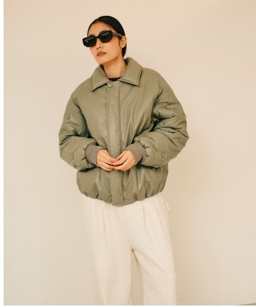 セール】ボタンデザインMA1ジャケット（ブルゾン）｜null.（ヌル）の