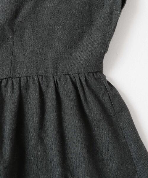 URBAN RESEARCH Sonny Label(アーバンリサーチサニーレーベル)の「『WEB/一部店舗限定』リネン混ペプラムセットアップ(ワンピース・レディース・ベージュ/チャコールグレー・FREE)」の11枚目の写真