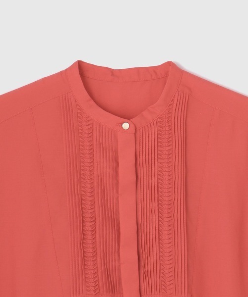 VICKY（ビッキー）の「ハシゴレースフレンチスリーブブラウス≪手洗い可能≫（シャツ/ブラウス・レディース・ホワイト/オレンジ/ブラック・M）」の22枚目の写真