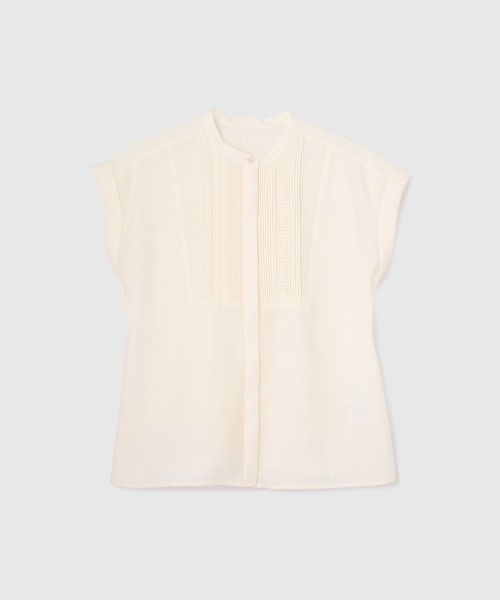 VICKY（ビッキー）の「ハシゴレースフレンチスリーブブラウス≪手洗い可能≫（シャツ/ブラウス・レディース・ホワイト/オレンジ/ブラック・M）」の18枚目の写真