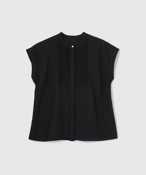 VICKY（ビッキー）の「ハシゴレースフレンチスリーブブラウス≪手洗い可能≫（シャツ/ブラウス・レディース・ホワイト/オレンジ/ブラック・M）」の19枚目の写真