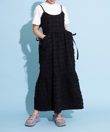 PUNYUS | リボンポケットフクレワンピース(ワンピース)