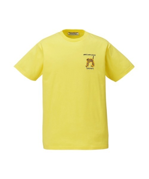 Onitsuka Tiger(オニツカタイガー)の「GRAPHIC TEE / グラフィックティー(Tシャツ/カットソー・レディース・イエロー/ライトグリーン・S/XS/XL/L/M)」の2枚目の写真