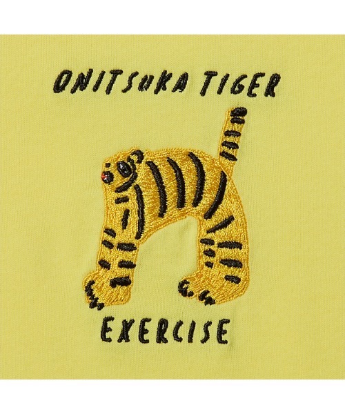 Onitsuka Tiger(オニツカタイガー)の「GRAPHIC TEE / グラフィックティー(Tシャツ/カットソー・レディース・イエロー/ライトグリーン・S/XS/XL/L/M)」の10枚目の写真