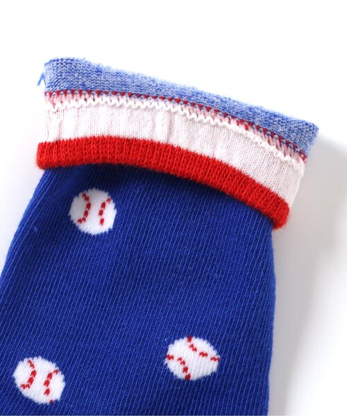 Ampersand（アンパサンド）の「スポーツ柄ソックス（ソックス/靴下・キッズ・グリーン/オレンジ/ブルー・12/15 /18/21）」の6枚目の写真