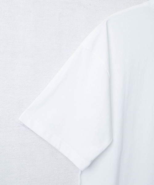 SWITCH BY ARCH(スイッチバイアーチ)の「【ARC】【SWITCH by ARCH】スーペリアコットン オーバーTシャツ(Tシャツ/カットソー・レディース・ミント/ライトベージュ/グレー系その他/ブラック/オフホワイト・MEDIUM/LARGE/X-LARGE)」の14枚目の写真