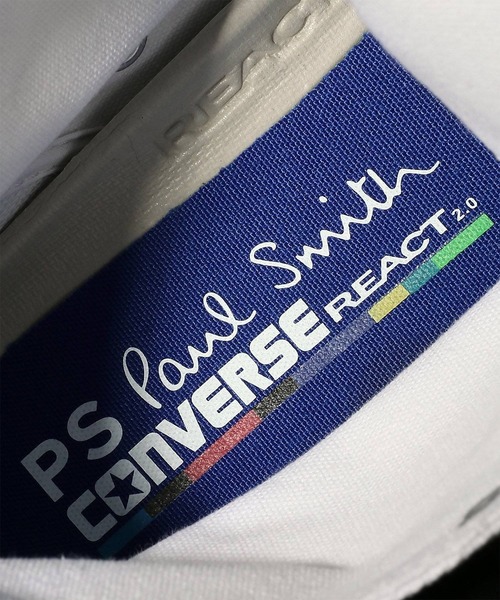 Paul Smith（ポールスミス）の「PS Paul Smith + CONVERSE ALL STAR[23-24cm] / 555827 CONV（スニーカー・レディース・ホワイト/ブラック・24cm/23cm）」の9枚目の写真