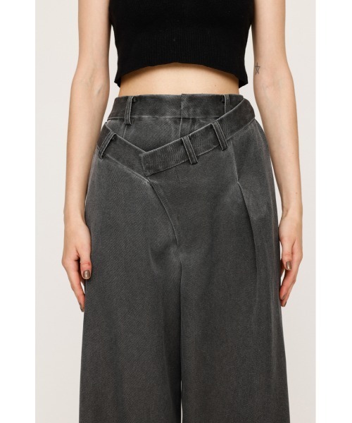 SLY（スライ）の「ASYMMETRY WAIST STRAIGHT PT アシンメトリー