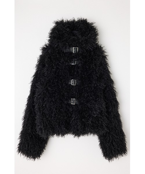 LONG FAUX FUR BELTED ジャケット（その他アウター）｜LAGUA GEM