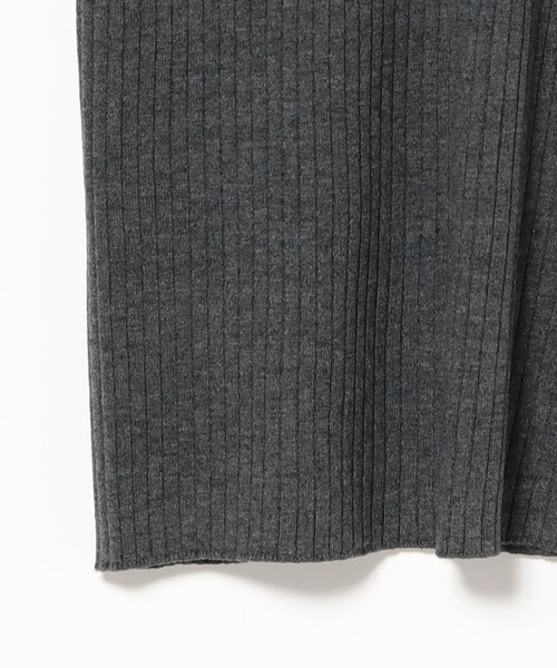Ray BEAMS（レイビームス）の「リブ ニット ポロ ワンピース（ワンピース・レディース・ブラック/グレー/ダークブラウン・ONE SIZE）」の22枚目の写真