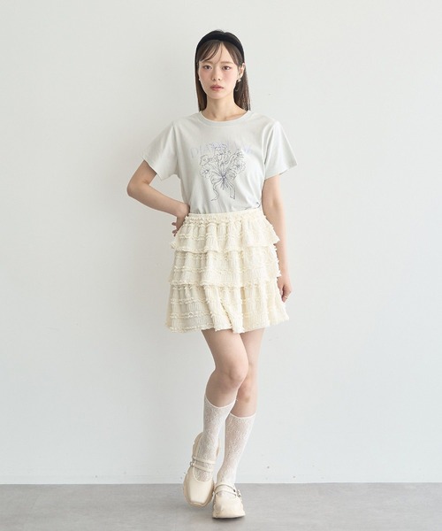 ORiental TRaffic（オリエンタルトラフィック）の「ORiental TRaffic メリージェーンスニーカー（スニーカー・レディース・アイボリー/ブラック/ボルドー・35/36/37/38/39）」の9枚目の写真