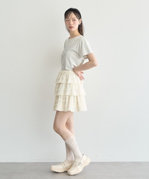 ORiental TRaffic（オリエンタルトラフィック）の「ORiental TRaffic メリージェーンスニーカー（スニーカー・レディース・アイボリー/ブラック/ボルドー・35/36/37/38/39）」の10枚目の写真