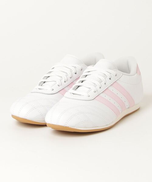 adidas Originals(アディダスオリジナルス)の「TAEKWONDO LACE W(スニーカー・レディース・ホワイト×ピンク・24.5cm/23.5cm)」の1枚目の写真