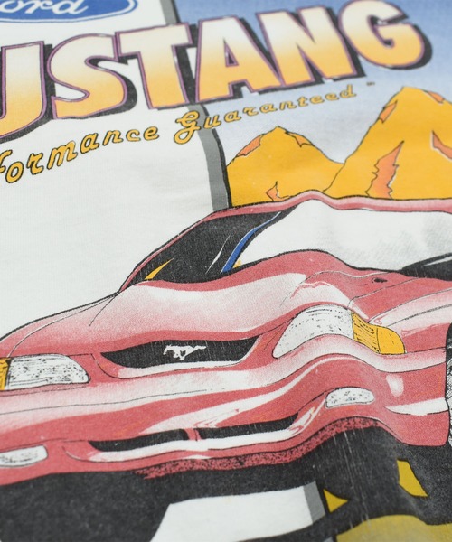 TULTEX(タルテックス)の「【USED】TULTEX “Ford MUSTANG” レーシング Tシャツ USA製(Tシャツ/カットソー・メンズ・ホワイト・X-LARGE)」の3枚目の写真
