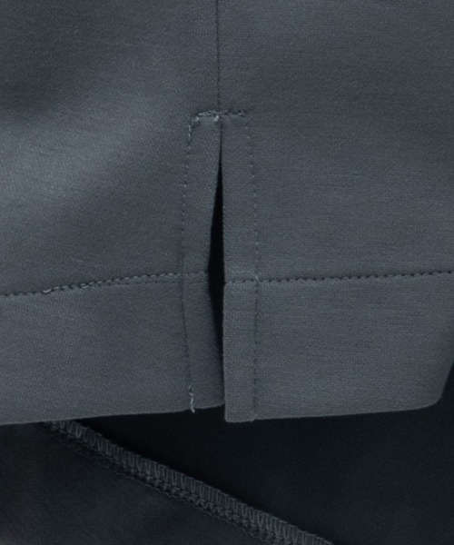 NAVY(ネイビー)の「nAvy ダンボールニット 裾ラウンドプルオーバー【毛玉になりにくい UVカット 洗える(ネット使用)】(Tシャツ/カットソー・レディース・ライトカーキ/チャコールグレー/モカ・L/M)」の8枚目の写真