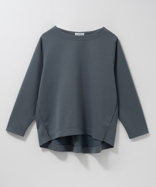 NAVY(ネイビー)の「nAvy ダンボールニット 裾ラウンドプルオーバー【毛玉になりにくい UVカット 洗える(ネット使用)】(Tシャツ/カットソー・レディース・ライトカーキ/チャコールグレー/モカ・L/M)」の22枚目の写真